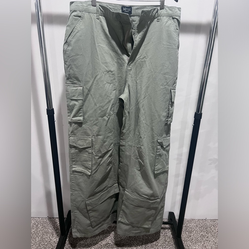 Men's Extreme Flare Cargo Pants - Green